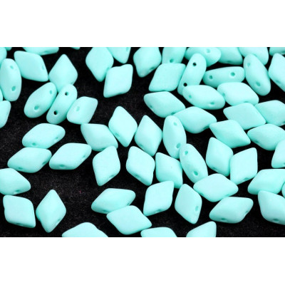 Matubo GemDuo 8x5mm Bondeli Mat Turquoise 02010/92928 | Czech Beads