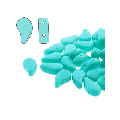 Paisley Duo 8x5 mm N. 70 TROPICAL MINT