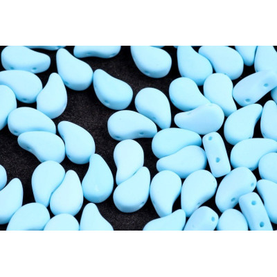 Paisley Duo 8x5 mm N. 87 BONDELI MAT SKY BLUE