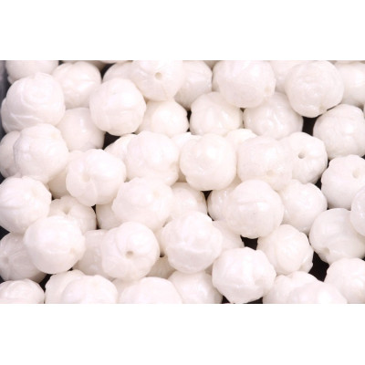 Runde perle  Rose N. 1446 CHALK WHITE LUSTER