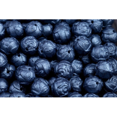 Runde perle  Rose N. 1451 Blue wax