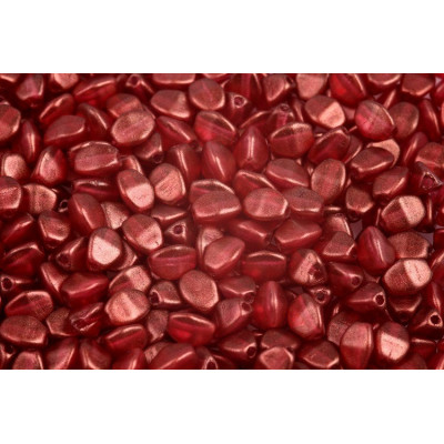 Pinch Beads 5x5mm Crystal Oro Razzmatazz 29256 | Rutkovsky Glass