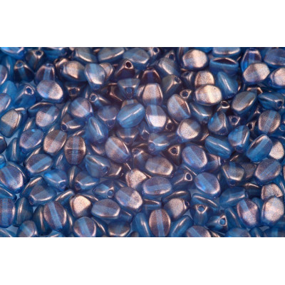 Pinch Beads 5x5mm Crystal GT Celestian Blue 00030/29266 | Rutkovsky