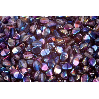 Czech Pinch Beads Magic Blue Pink 00030/95100 5x5mm | Glass Beads