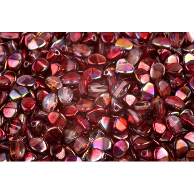 Magic Red Brown Pinch Beads 5x5mm Rutkovsky 00030/95200