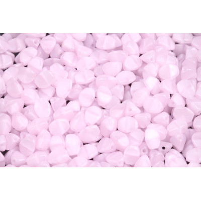 Pinch Beads 5x5mm Opal Pink 71200 | Rutkovsky Czech Glass