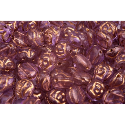 PRECIOSA Candy™ Rose  N. 3 Crystal Violet 2 Dyed Bronze Painted