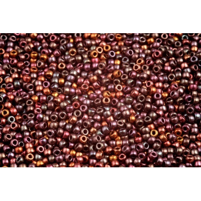 MATUBO ROUND 11/0 N. 36 CRYSTAL VIOLET RAINBOW