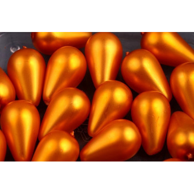 Pear Waxed Beads N. 4A Copper