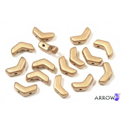 Arrow Bead N. 2 CRYSTAL BRONZE PALE GOLD