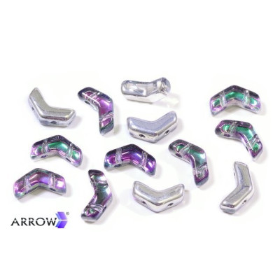 Arrow beads 5x8 mm N. 11 CRYSTAL CAPRI GOLD