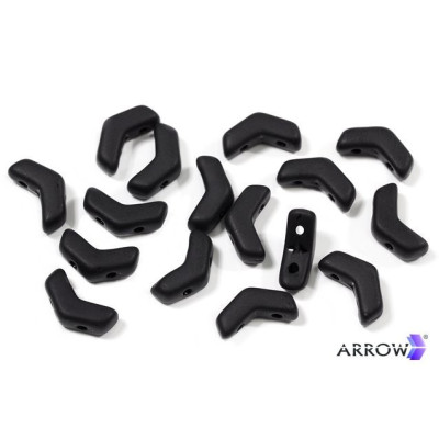 Arrow beads 5x8 mm N. 23 JET