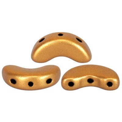 Arcos par Puca 5x10mm Bronze Gold Mat 00030/01740 | Czech Beads