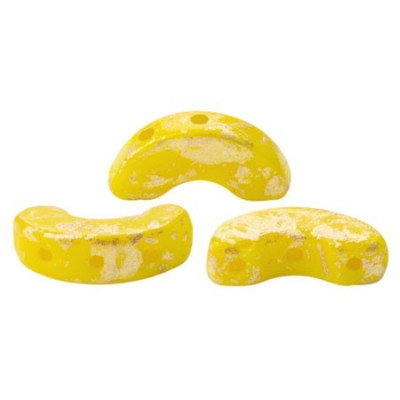 Arcos® par Puca® 5x10mm Opaque Jonquil Splash 83120/94401