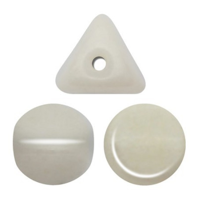 Ilos® par Puca® 5mm Opaque White Ceramic 03000/14400 | Czech Beads