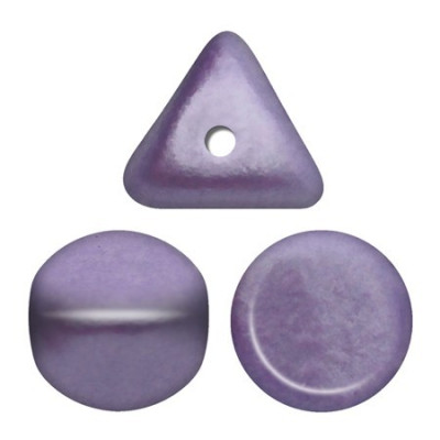 Ilos® par Puca® 5x5mm Metallic Mat Purple 23980/79021 | Glass Beads