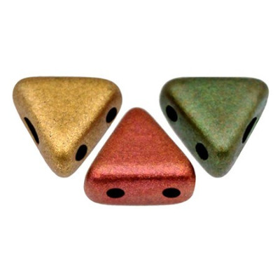 Khéops® par Puca® Gold Metallic Iris 00030/01620 | 6mm Czech Beads