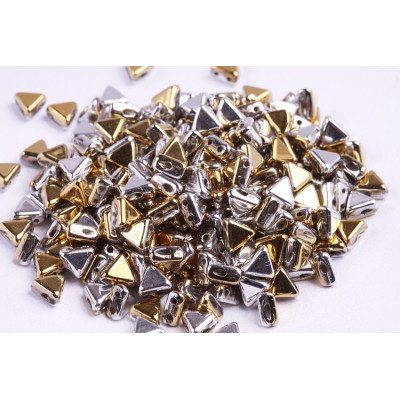 Khéops® par Puca® No. 13 California Silver 98550 | 6x6mm Beads