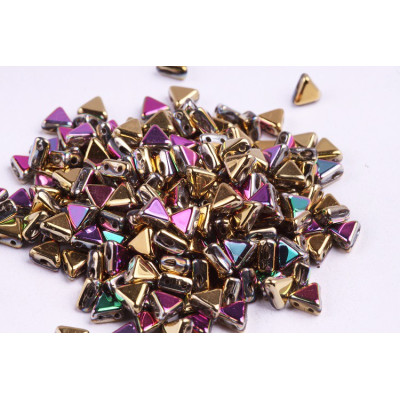 Khéops® par Puca® 6mm California Green 00030/98549 | Czech Beads