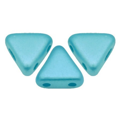 Khéops® par Puca® Pastel Aqua 6mm Triangle Beads 02010/25019