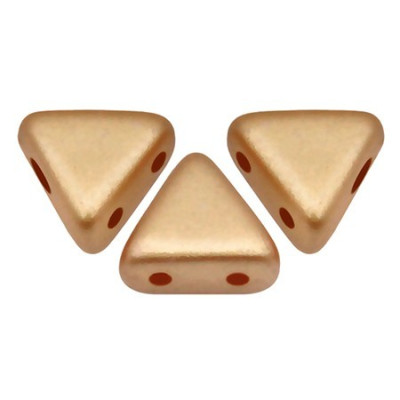 Khéops® par Puca® 6x6mm Pastel Amber 25003 | Perles Tchèques