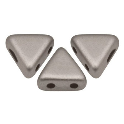 Khéops® par Puca® Grey Rainbow 00030/01670 | 6mm Triangle Beads
