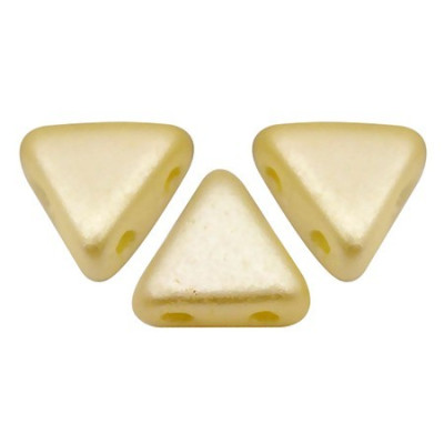 Khéops par Puca 6mm Pastel Cream 02010/25039 | Czech Glass Beads