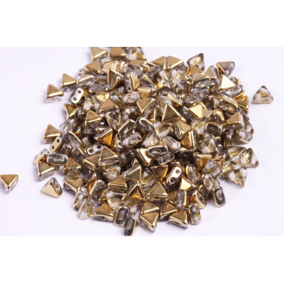 Khéops® par Puca® Crystal Dorado 00030/26441 | 6x6mm Czech Beads