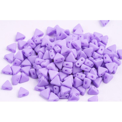 Khéops par Puca 6x6mm Opaque Violet Silk Mat 02010/29570 | Beads