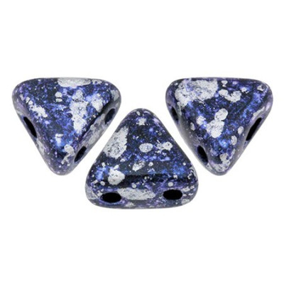 Khéops® par Puca® 6x6mm Tweedy Blue 23980/45706 | Czech Glass