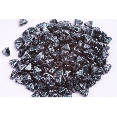 Khéops par Puca 6mm Tweedy Green 23980/45707 | Czech Glass Beads