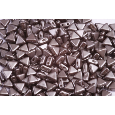 Khéops par Puca 6mm Pastel Grey 02010/25035 | Czech Glass Beads