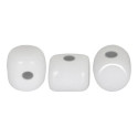 Minos® par Puca® Opaque White 03000 | 3x2.5mm Czech Glass Beads