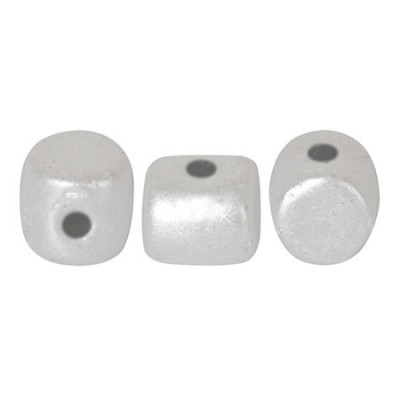 Minos par Puca 3x2.5mm Pastel White 02010/25001 | Glass Beads