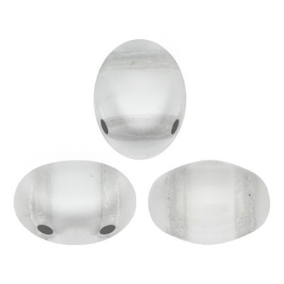 Samos par Puca Crystal 00030 5x7mm | 2-Hole Czech Glass Beads