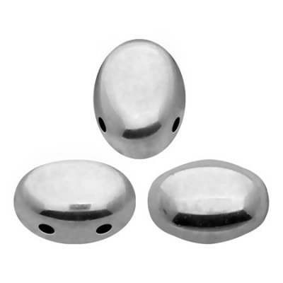 Samos® par Puca® 5x7mm Argentees Silver 00030/27000 | Glass Beads