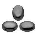 Samos par Puca Beads Jet Hematite 5x7mm 23980/14400 | Glass Beads