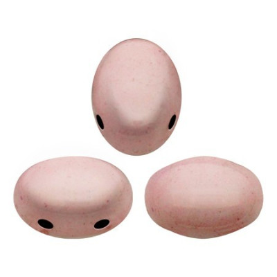 Samos par Puca 5x7mm Light Rose Ceramic 03000/14494 | Glass Beads