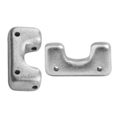 Télos® par Puca® Silver Aluminium Mat 03000/01700 | Czech Glass