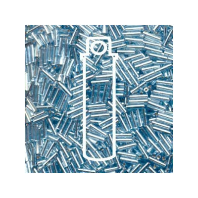MIYUKI Bugles 6 mm N. B457 S/L LIGHT BLUE
