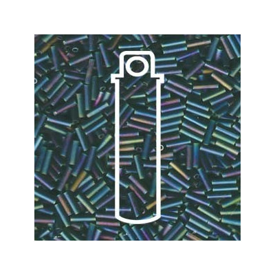 MIYUKI Bugles 6 mm N. B463 MATTE TR DK EMERALD