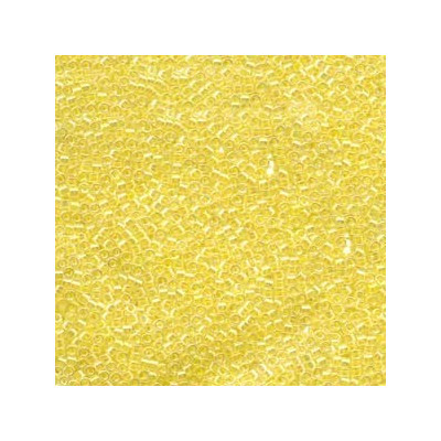 MIYUKI Delica 10/0 N. 211 LINED PALE YELLOW