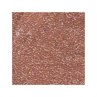 MIYUKI Delica 10/0 N. 212 LINED PEACH AB
