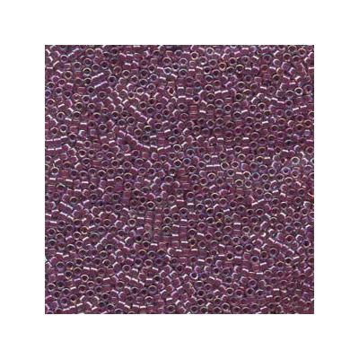 MIYUKI Delica 10/0 N. 213 LINED MAGENTA AB