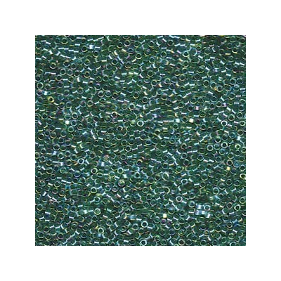 MIYUKI Delica 10/0 N. 216 LINED LIME AB