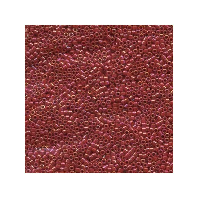 MIYUKI Delica 10/0 N. 233 OPAQUE RED AB