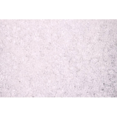 MIYUKI Delica 15/0 N. 320 TRANSPARENT CRYSTAL