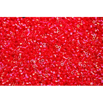 MIYUKI Delica 15/0 N. 334 OPQ RED AB