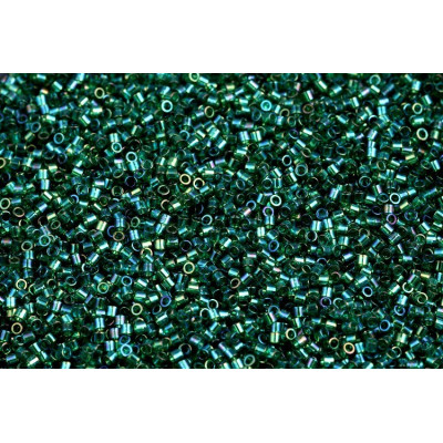 MIYUKI Delica 15/0 N. 344 TRANSP EMERALD AB