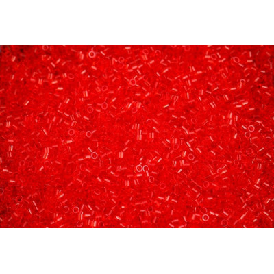 MIYUKI Delica 15/0 N. 362 TRANSP RED ORANGE